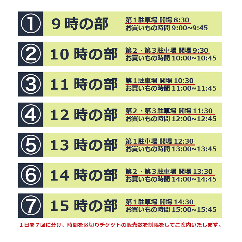 【入場チケット】5月3日  ⑥14時の部